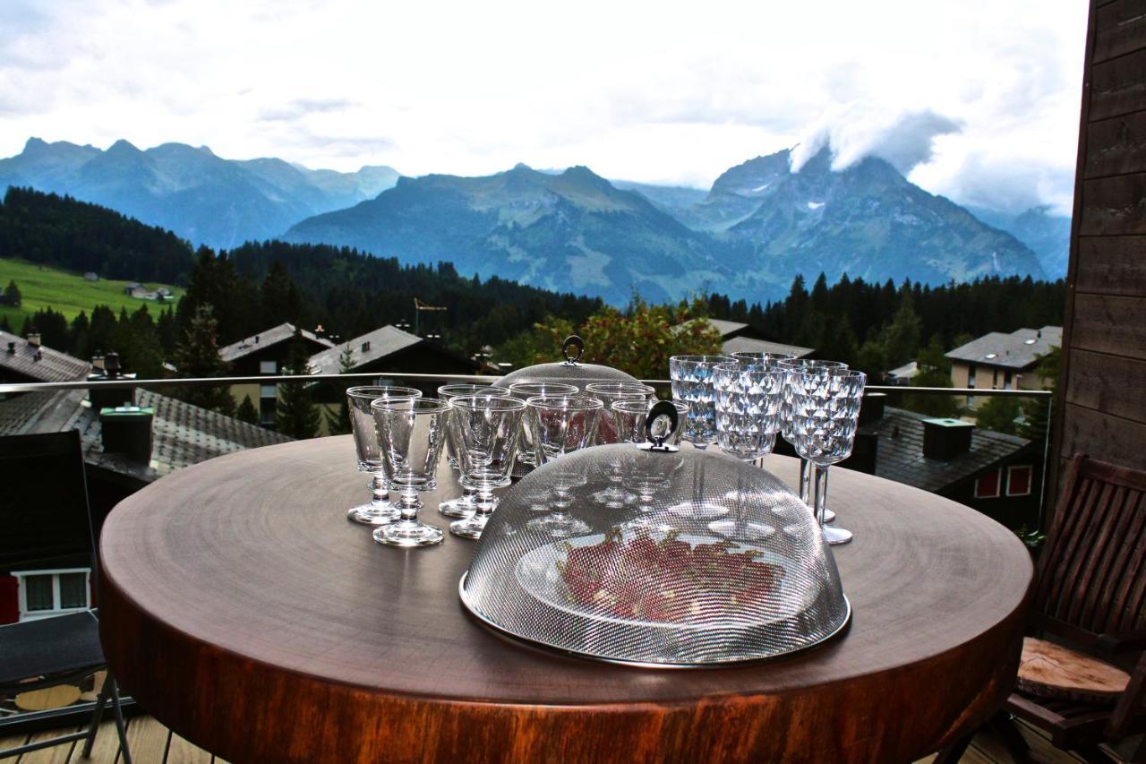 Mountain Chalet Amden Bagian luar foto