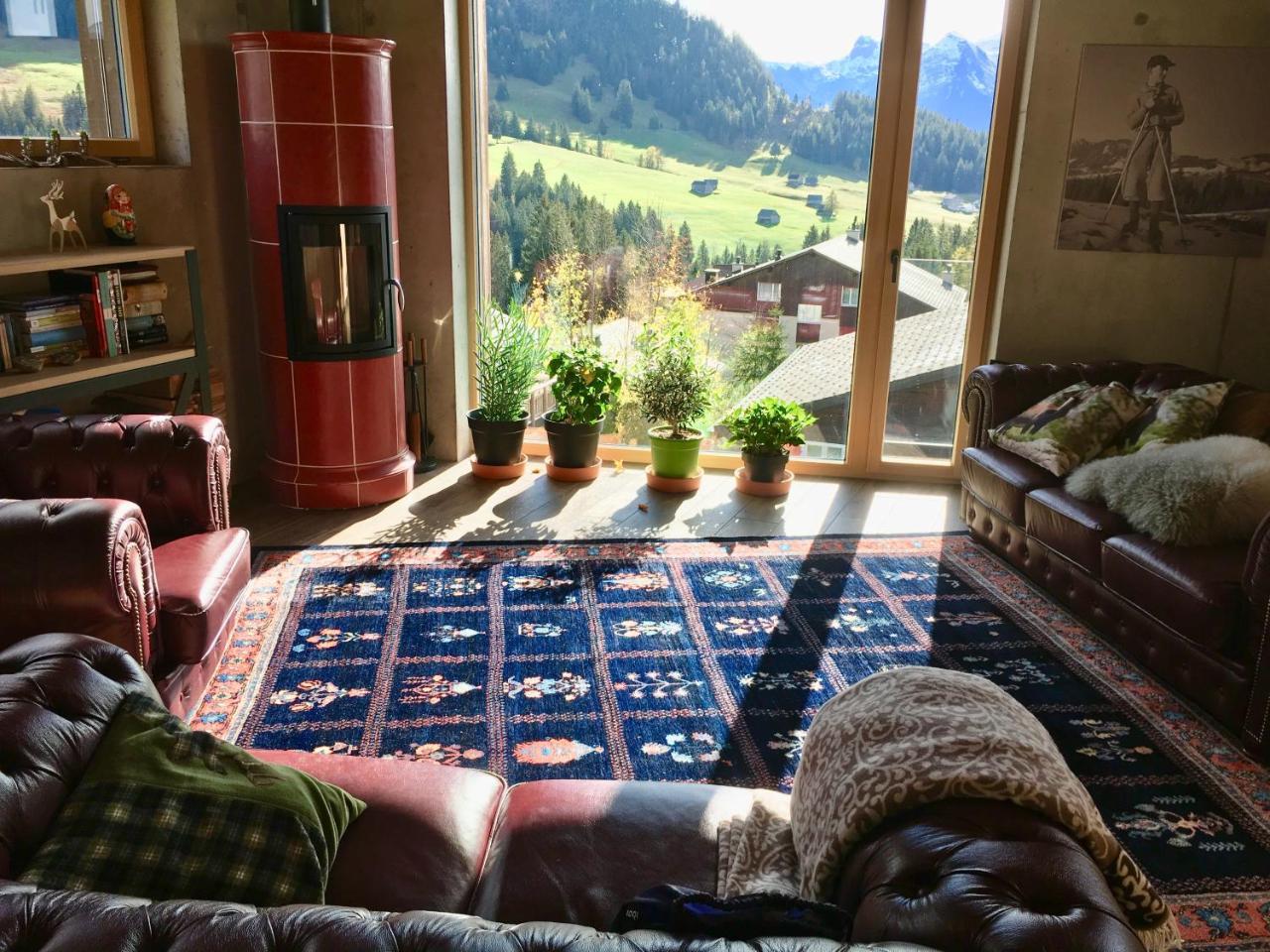 Mountain Chalet Amden Bagian luar foto
