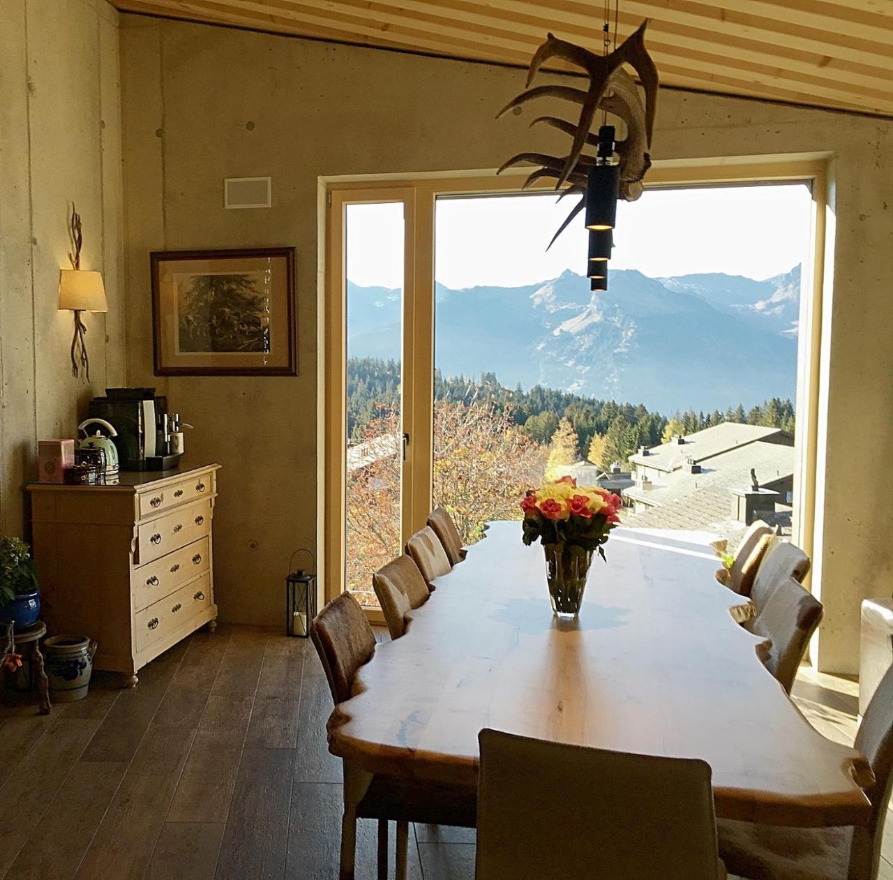 Mountain Chalet Amden Bagian luar foto